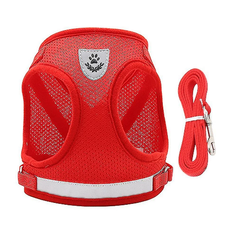 Unbranded Dog Adjustable Harness And Leash Set For Walking Cat And Small Dog,11 1 Unbranded Dog Adjustable Harness And Leash Set For Walking Cat And Small Dog,11