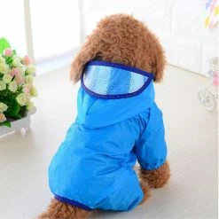 Unbranded Pet Dog Puppy Rainwear Imperméable Pet Hooded Waterproof Jacket Vêtements -nourriture pour chien boutique 804964001 max