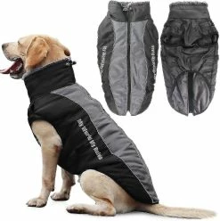 Unbranded Vêtements Pour Grands Chiens Imperméables Big Dog Vest Jacket Automne Hiver Chaud Pet Dog Coat * Stb -nourriture pour chien boutique 810603480 max