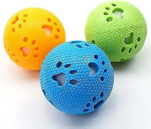 Unbranded Dog Squeaky Ball Rubber: Réutilisable Soft Pet Interactive Toy Dog Chew Toy Pour Animal De Compagnie Petit Moyen Grand Accueil 4 Unbranded Dog Squeaky Ball Rubber: Réutilisable Soft Pet Interactive Toy Dog Chew Toy Pour Animal De Compagnie Petit Moyen Grand Accueil – Image 4