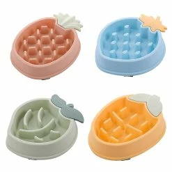 Alisili Slow Feeder Dog Bowl Cat Pet Rabbit Anti-gulping Food Feeding Eating Preventing Choking Healthy Pineapple Accessories Feeder 6 Alisili Slow Feeder Dog Bowl Cat Pet Rabbit Anti-gulping Food Feeding Eating Preventing Choking Healthy Pineapple Accessories Feeder -nourriture pour chien boutique 811141337 max