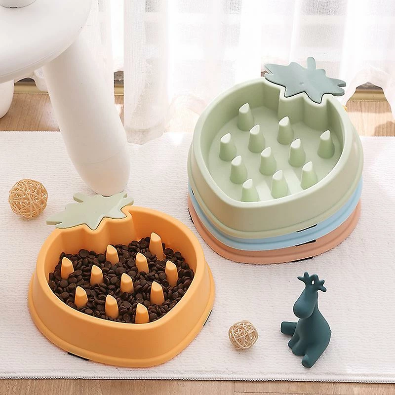 Alisili Slow Feeder Dog Bowl Cat Pet Rabbit Anti-gulping Food Feeding Eating Preventing Choking Healthy Pineapple Accessories Feeder 3 Alisili Slow Feeder Dog Bowl Cat Pet Rabbit Anti-gulping Food Feeding Eating Preventing Choking Healthy Pineapple Accessories Feeder – Image 3