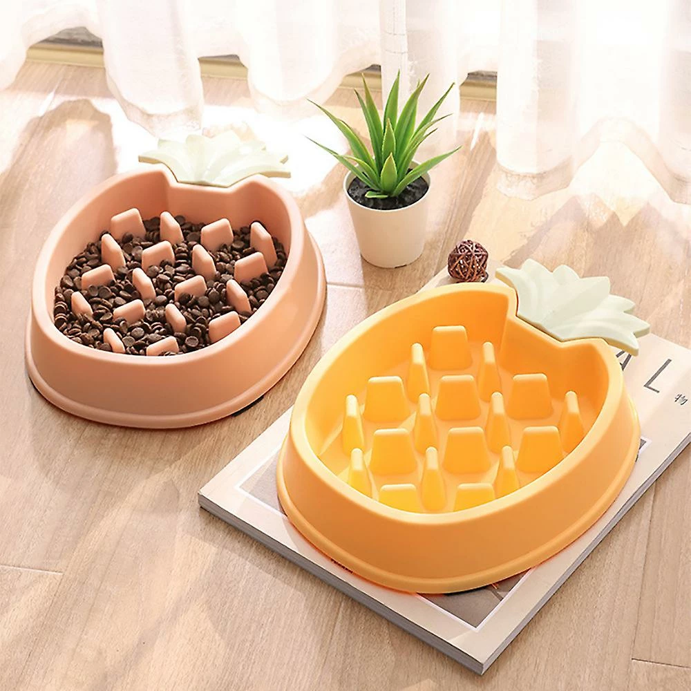Alisili Slow Feeder Dog Bowl Cat Pet Rabbit Anti-gulping Food Feeding Eating Preventing Choking Healthy Pineapple Accessories Feeder 4 Alisili Slow Feeder Dog Bowl Cat Pet Rabbit Anti-gulping Food Feeding Eating Preventing Choking Healthy Pineapple Accessories Feeder – Image 4