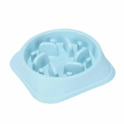 Alisili Pet Dog Slow Feeder Bowl Puppy Non Slip Puzzle Bowl Anti-gulping Pet Slow Food Feeding Dishes Dog Bowl Pour Chiens De Taille Moyenne -nourriture pour chien boutique 811141511 max