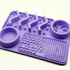 Alisili Pet Supplies Pet Food Bowl Slow Feeder Dog Bowl Silicone Pet Feeding Pads Easy Cleaning And Storage Multiple Color Options -nourriture pour chien boutique 811141720 max