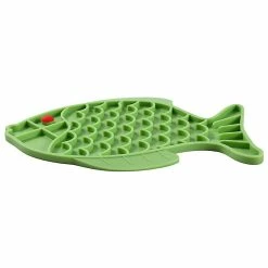 Alisili Fish Shape Silicone Bowl Dog Lick Mat Slow Feeding Food Bowl Pour Petits Chiens De Taille Puppy Cat Treat Feeder Distributeur Pet Supplies -nourriture pour chien boutique 811141812 max