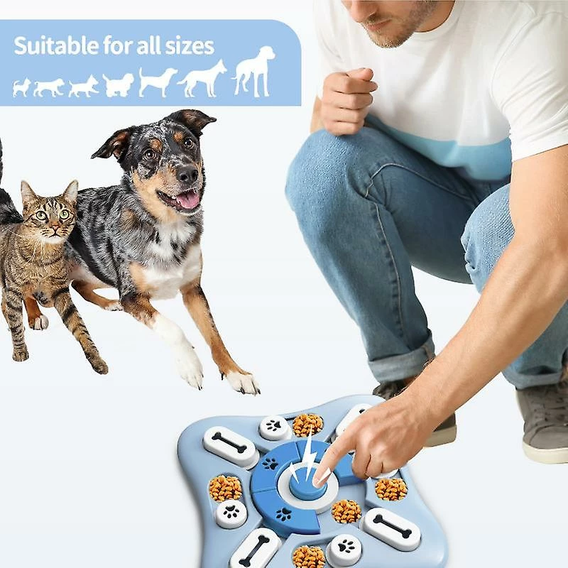 Alisili Dog Puzzle Toys Puppy Toys Dog Food Treat Slow Feeder Bowl Interactive Dog Toys For Iq Training Mental Pet Sound Toys 2 Alisili Dog Puzzle Toys Puppy Toys Dog Food Treat Slow Feeder Bowl Interactive Dog Toys For Iq Training Mental Pet Sound Toys – Image 2