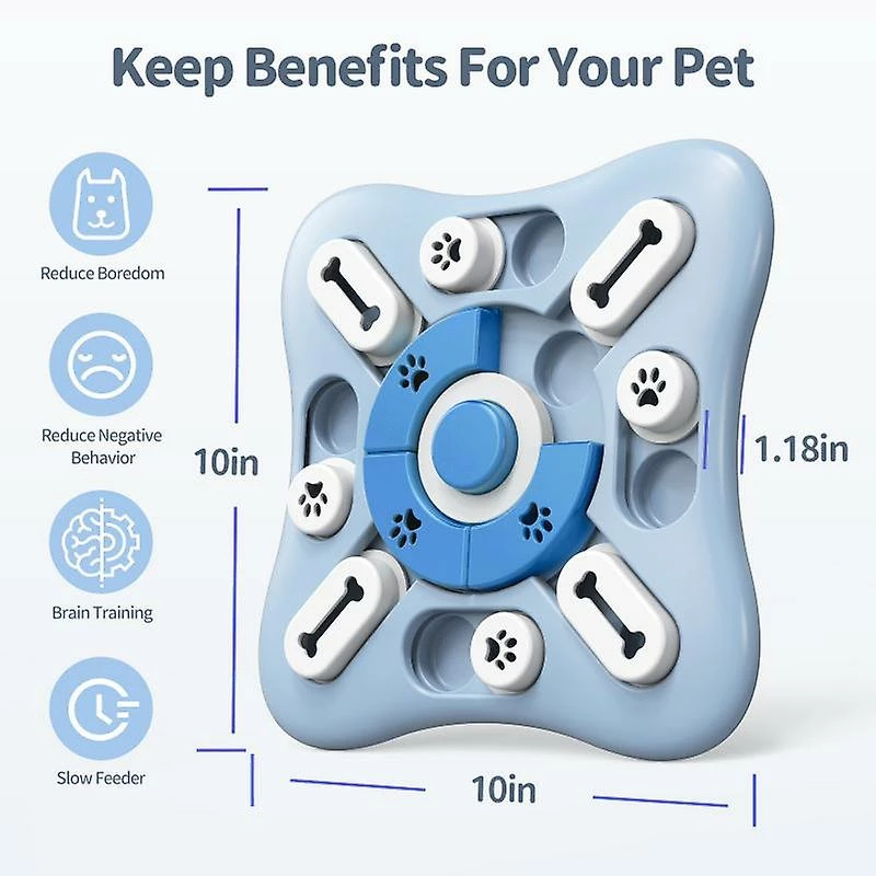 Alisili Dog Puzzle Toys Puppy Toys Dog Food Treat Slow Feeder Bowl Interactive Dog Toys For Iq Training Mental Pet Sound Toys 4 Alisili Dog Puzzle Toys Puppy Toys Dog Food Treat Slow Feeder Bowl Interactive Dog Toys For Iq Training Mental Pet Sound Toys – Image 4