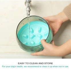 Alisili Pet Dog Spill-proof Dog Food Bowl Slow Eating Pet Space Capsule Tumbler Slower Feeder Dish Cat Dog Water Bowl Pet Accessories -nourriture pour chien boutique 811141923 max