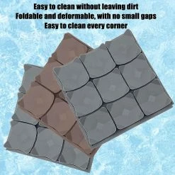 Alisili Pet Lick Foldable Silicone Mat For Dogs Pet Slow Food Plate Dog Snuffle Silicone Dog Sucker Food Training Dog Feeder Supplies -nourriture pour chien boutique 811141968 max