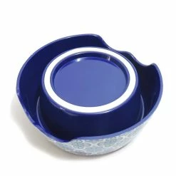 Alisili Designer Luxury Pet Ceramic Bowl Cats And Dogs General Slow Food Bowl Flat Bottom Double Ear Feeding Dog Bowl Pet Supplies -nourriture pour chien boutique 811141976 max