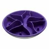 Alisili Slow Food Bowl For Dogs Safe And Durable Silicone Slow Feeder Dog Bowl Easy To Use Pet Silicone Stainless Steel Bowl