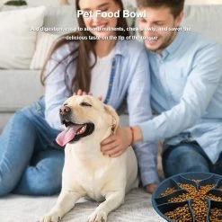 Alisili Slow Food Bowl For Dogs Safe And Durable Silicone Slow Feeder Dog Bowl Easy To Use Pet Silicone Stainless Steel Bowl -nourriture pour chien boutique 811142137 max