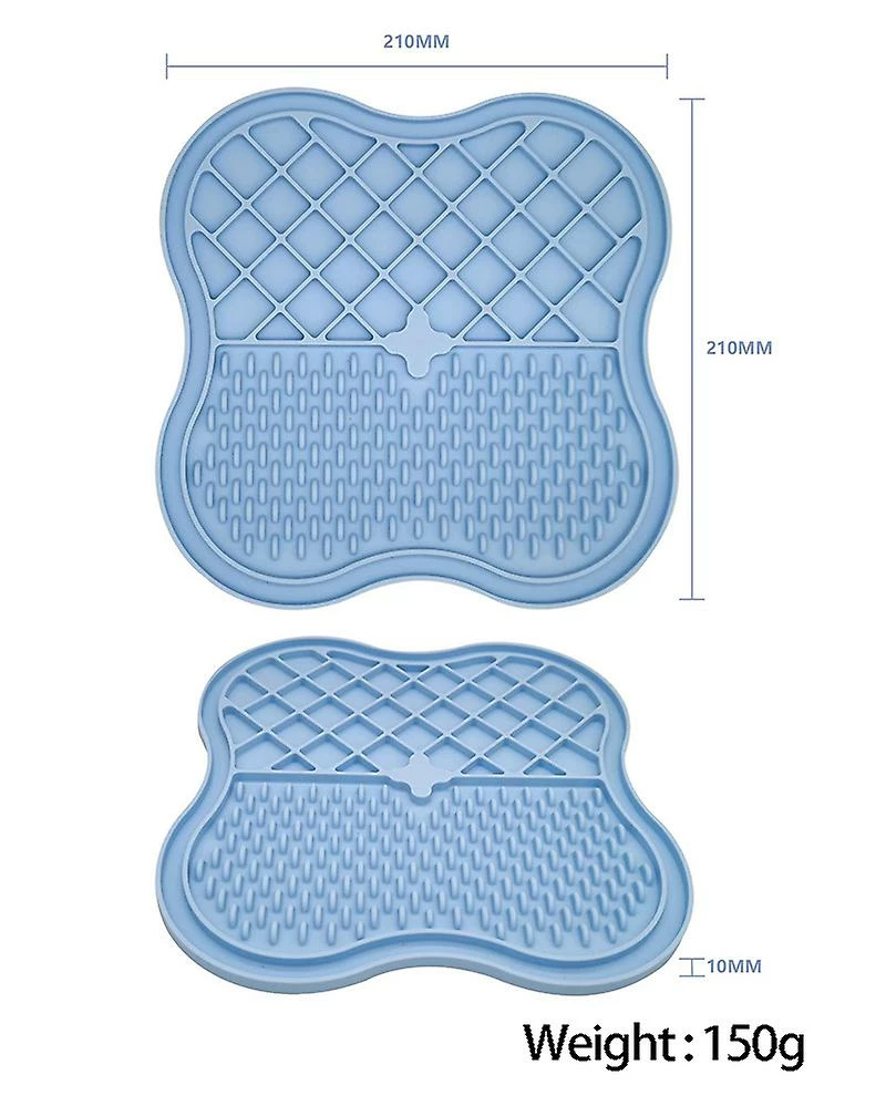 Alisili 2023 New Silicone Pet Dog Slow Feeding Mat With Sucking Discs Food Lick Pad For Dogs Cats Food Feeder Bowl Dog Snuffle Mat 5 Alisili 2023 New Silicone Pet Dog Slow Feeding Mat With Sucking Discs Food Lick Pad For Dogs Cats Food Feeder Bowl Dog Snuffle Mat – Image 5
