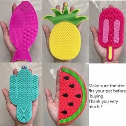 Alisili Pet Products Mat For Dogs Cats Slow Food Bowls With Suction Cup Feeding Food Silicone Lick Pad Dog Slow Feeders Treat Dispensing -nourriture pour chien boutique 811142383 max