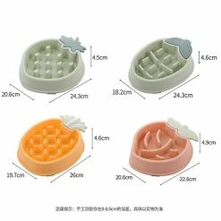 Alisili Pet Large Dog Feeding Bowls Eating Feeder Dish Prevent Obesity Pet Dogs Supplies Non-slip Slow Down Food Bowl Non-slip Yj036 -nourriture pour chien boutique 811142385 max