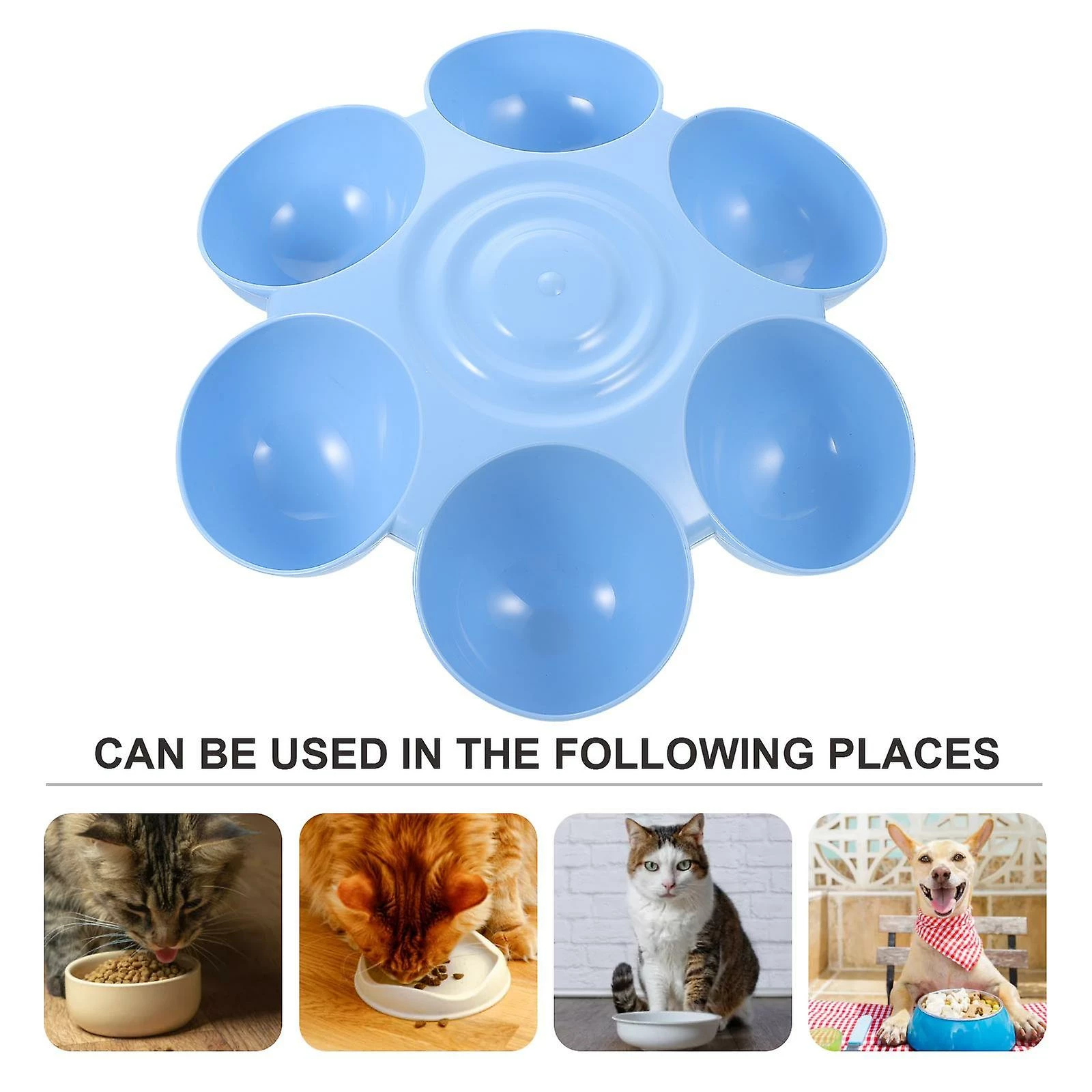 Alisili Bowl Cat Bowls Dog Feeder Pet Food Dish Feeding Puppy Water Kitten Drinking Multiple Slow Multi Plastic Feeders Elevated Pets 3 Alisili Bowl Cat Bowls Dog Feeder Pet Food Dish Feeding Puppy Water Kitten Drinking Multiple Slow Multi Plastic Feeders Elevated Pets – Image 3