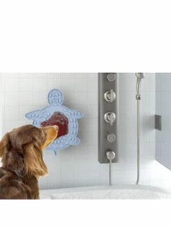 Alisili Plaque De Ventouse De Chien En Silicone Tortue Pour Animaux De Compagnie Slow Food Facilité Baignade Inconfortable Distraction Lick Mat Nourriture Dressage Feeder Dog Supplies -nourriture pour chien boutique 811142693 max