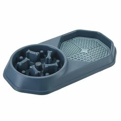 Alisili Big Slow Feeder For Medium And Large Dogs Bowl Non-slip On Floor Pet Food Bowls Anti-choking Good For Digestion Dog Training -nourriture pour chien boutique 811142936 max