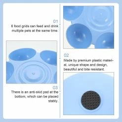 Alisili Bowl Cat Bowls Dog Feeder Pet Food Dish Feeding Puppy Water Multiple Slow Kitten Drinking Puppies Multi Pets Plastic Dispenser 8 Alisili Bowl Cat Bowls Dog Feeder Pet Food Dish Feeding Puppy Water Multiple Slow Kitten Drinking Puppies Multi Pets Plastic Dispenser -nourriture pour chien boutique 811143023 max