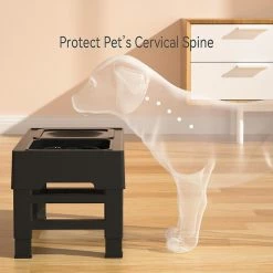 Alisili 4-height-adjustable Dog Raised Feeder Stand Food Slow Feeding Bowls Stainless Steel Water Bowl For Small Large Dogs Pet Supplies 8 Alisili 4-height-adjustable Dog Raised Feeder Stand Food Slow Feeding Bowls Stainless Steel Water Bowl For Small Large Dogs Pet Supplies -nourriture pour chien boutique 811143079 max