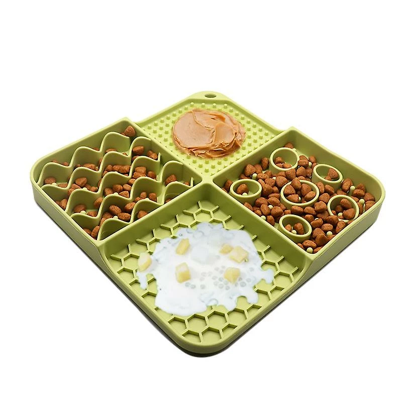 Alisili Puppy Dog Silicone Licking Food Mat Sniffing Mat Pet Supplies Multifunctional Food Bowl Antichoking Cat Slow Food Plate Placemat 1 Alisili Puppy Dog Silicone Licking Food Mat Sniffing Mat Pet Supplies Multifunctional Food Bowl Antichoking Cat Slow Food Plate Placemat