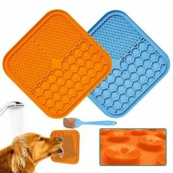Alisili Mat For Pet Dog Slow Food Bowls With Suction Cup Feeding Food Bowl Silicone Dog Lick Pad Dog Slow Feeders Treat Dispensing -nourriture pour chien boutique 811143445 max