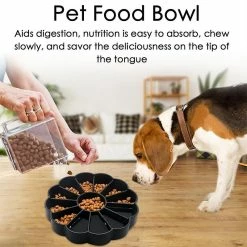 Alisili Dog Slow Feeder Bowl Pet Feeding Food Bowls Anti Choking Slow Feeder Silicon Dish Bowl Healthy Design Food Items For Dogs -nourriture pour chien boutique 811143471 max