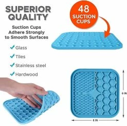 Alisili Mat For Pet Dog Slow Food Bowls With Suction Cup Feeding Food Bowl Silicone Dog Lick Pad Dog Slow Feeders Treat Dispensing -nourriture pour chien boutique 811143514 max