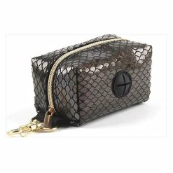 Alisili Pet Waste Bag Dispenser Dog Poop Bag Holder With Hook For Leashes Snake Print Accessory For Walking Running With Dogs -nourriture pour chien boutique 811259757 max