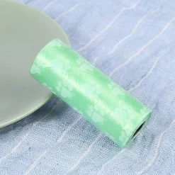 Alisili Garbage Bags Biodegradable Pet Dog Poop Bags Zero Waste Dog Poop Bags Paws Kennel Poop Bag Dispenser Pet Dog Supplies