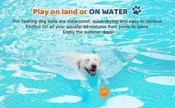 Unbranded Set De 3 Boules Squeaky Dog 6.5 Cm -nourriture pour chien boutique 812530851 max