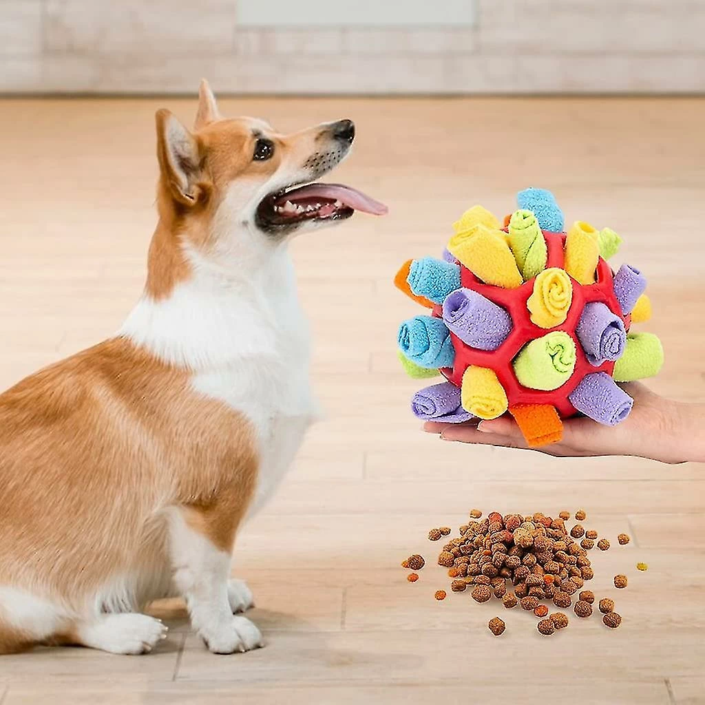 Unbranded Pet Snuffle Ball Toy Foraging Instinct Pet Snuffle Mat Dog Puzzle Slow Feeder Ball Dog Treat Dispenser Toy Interactive Enrichment Toys For Small Mediu 3 Unbranded Pet Snuffle Ball Toy Foraging Instinct Pet Snuffle Mat Dog Puzzle Slow Feeder Ball Dog Treat Dispenser Toy Interactive Enrichment Toys For Small Mediu – Image 3