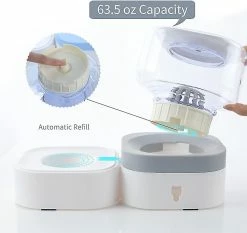 Unbranded Cat Automatic Feeder Stocker Des Aliments Et Des Bols Cat Water Fountain Dog Waterer Water Dispenser Indoor For Cat Auto Pet Bowl, Bleu, Nourriture -nourriture pour chien boutique 812541422 max