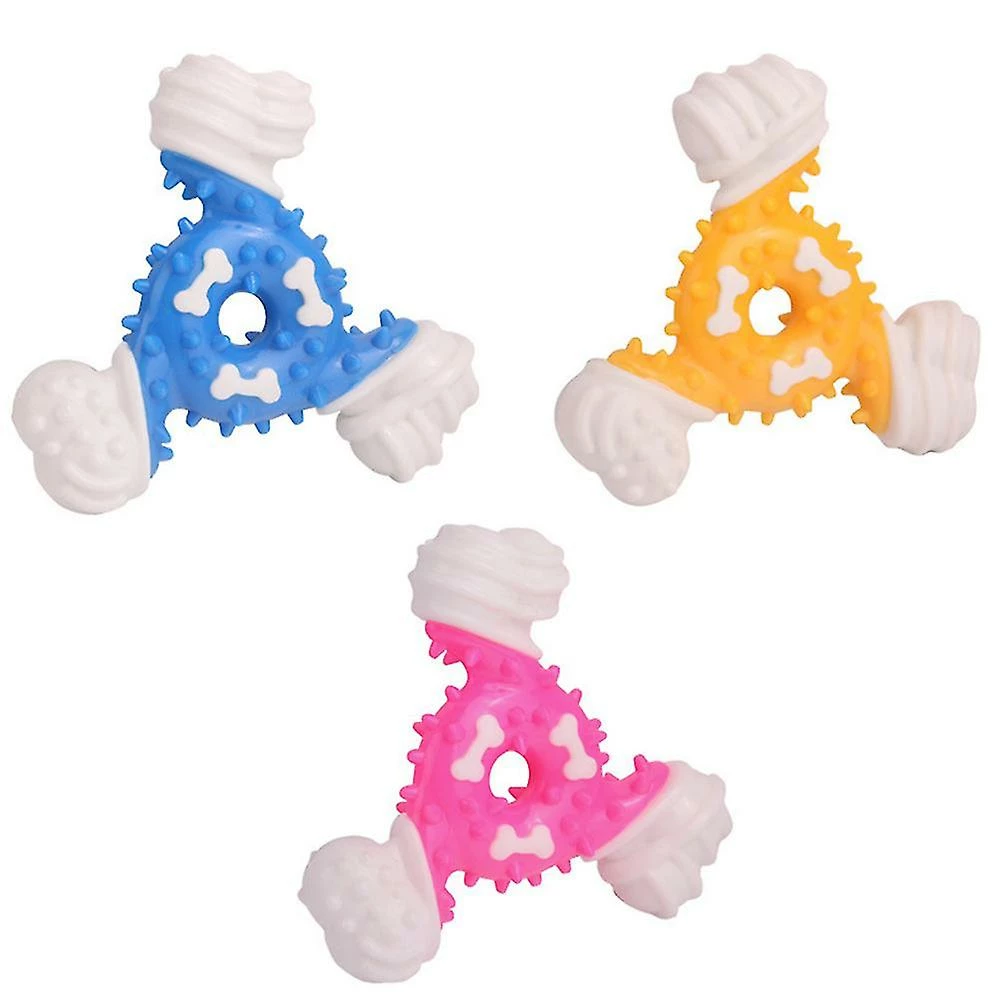 Unbranded Farfi Pet Dog Trois Feuilles Fléchettes Forme Anti Morsure Dents Grincement Nettoyant Jouet à Mâcher 4 Unbranded Farfi Pet Dog Trois Feuilles Fléchettes Forme Anti Morsure Dents Grincement Nettoyant Jouet à Mâcher – Image 4