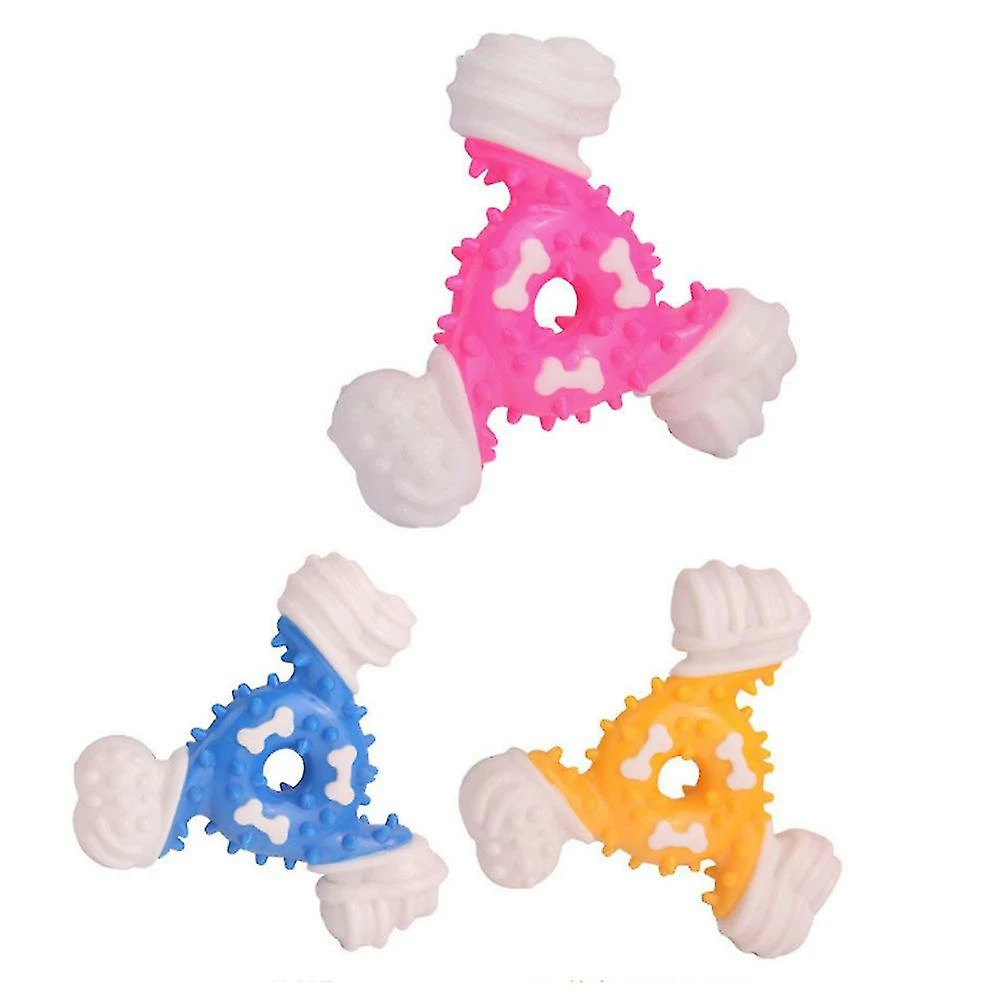 Unbranded Farfi Pet Dog Trois Feuilles Fléchettes Forme Anti Morsure Dents Grincement Nettoyant Jouet à Mâcher 5 Unbranded Farfi Pet Dog Trois Feuilles Fléchettes Forme Anti Morsure Dents Grincement Nettoyant Jouet à Mâcher – Image 5