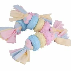 Unbranded Farfi Pet Dog Coton Corde Perle Molaire Dents Nettoyant Brosse Stick Interactif Mâcher Jouet -nourriture pour chien boutique 814236609 max