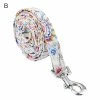Unbranded Farfi Pet Leash Collier Floral Motif Décoratif Réglable Mignon Pet Dog Traction Rope Collar Pets Accessoires