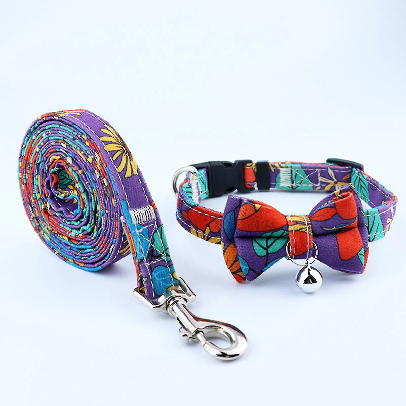 Unbranded Farfi Pet Leash Collier Floral Motif Décoratif Réglable Mignon Pet Dog Traction Rope Collar Pets Accessoires 3 Unbranded Farfi Pet Leash Collier Floral Motif Décoratif Réglable Mignon Pet Dog Traction Rope Collar Pets Accessoires – Image 3