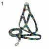 Unbranded Farfi Bohemian Style Dog Puppy Strappy Vest Harness Leash Reflective Pet Chest Straps