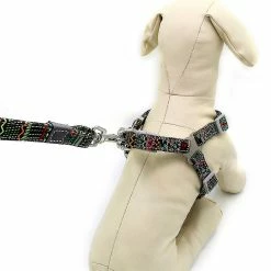 Unbranded Farfi Bohemian Style Dog Puppy Strappy Vest Harness Leash Reflective Pet Chest Straps -nourriture pour chien boutique 814246938 max