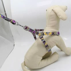 Unbranded Farfi Bohemian Style Dog Puppy Strappy Vest Harness Leash Reflective Pet Chest Straps -nourriture pour chien boutique 814247135 max
