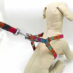 Unbranded Farfi Bohemian Style Dog Puppy Strappy Vest Harness Leash Reflective Pet Chest Straps -nourriture pour chien boutique 814247315 max