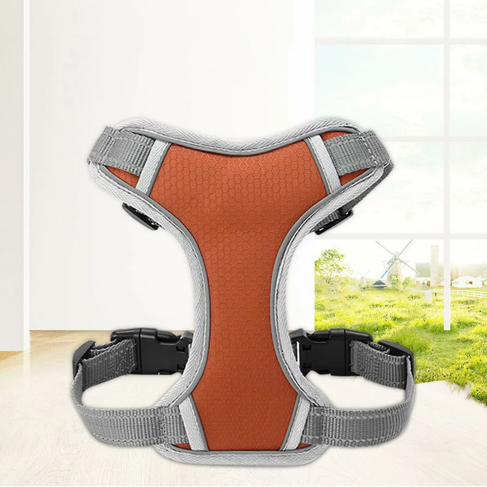 Unbranded Farfi Puppy Harness Buckles Conception Prevent Break Free Reflective Dog Vest Harnais De Traction Pour Grands Chiens 3 Unbranded Farfi Puppy Harness Buckles Conception Prevent Break Free Reflective Dog Vest Harnais De Traction Pour Grands Chiens – Image 3
