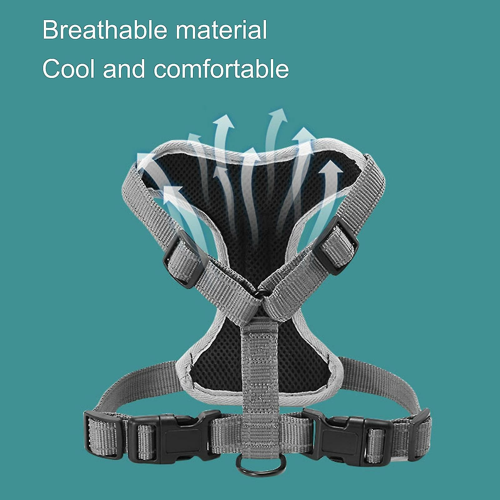 Unbranded Farfi Puppy Harness Buckles Conception Prevent Break Free Reflective Dog Vest Harnais De Traction Pour Grands Chiens 5 Unbranded Farfi Puppy Harness Buckles Conception Prevent Break Free Reflective Dog Vest Harnais De Traction Pour Grands Chiens – Image 5