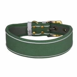 Unbranded Farfi Pet Collar Reflective Wear-resistant Anti-pull Polyester Pet Dog Collar Pour Grands Chiens