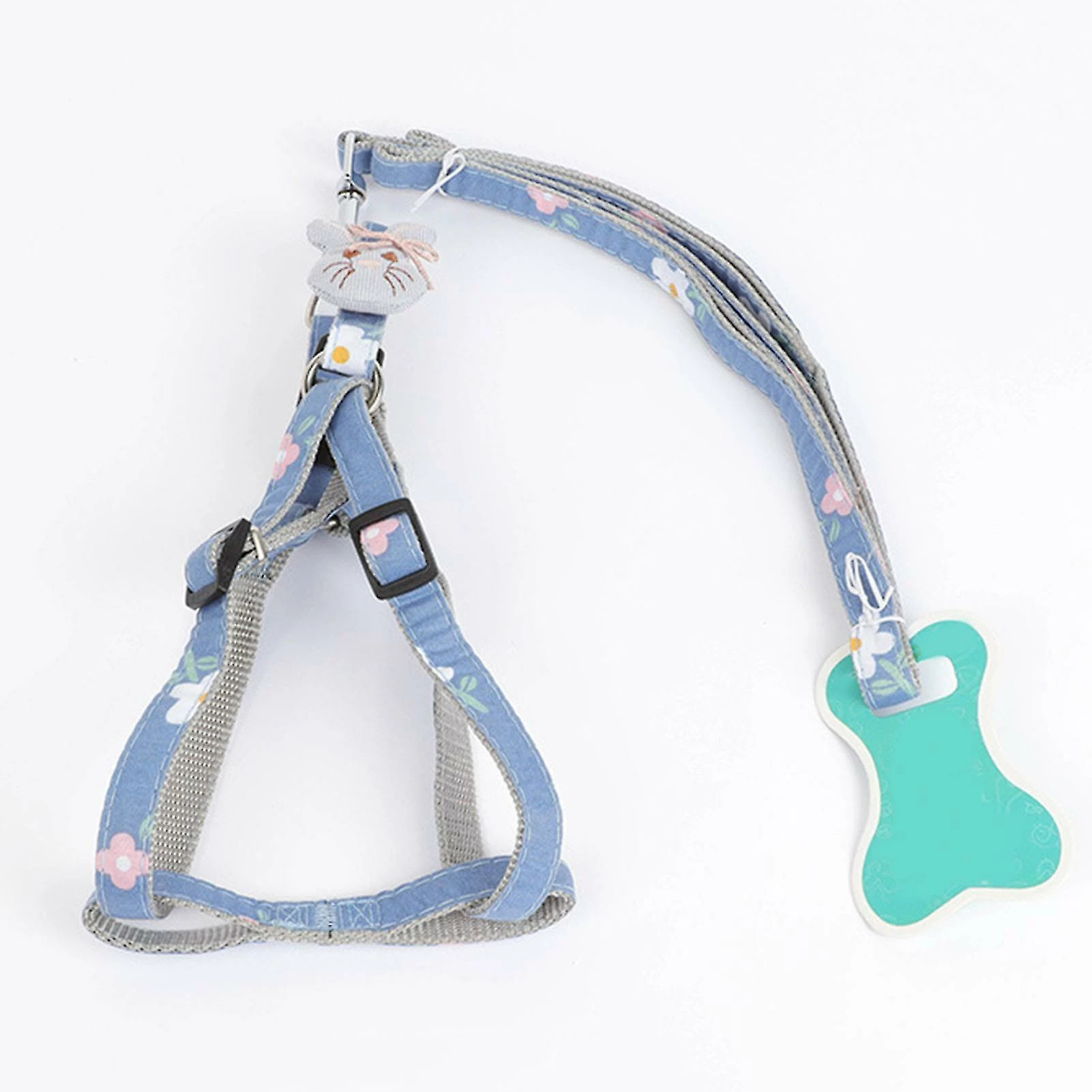 Unbranded Farfi Dog Traction Rope Tear Resistant Réglable Anti-perdu Adorable Rabbit Decor Pet Puppy Harness For Outdoor 3 Unbranded Farfi Dog Traction Rope Tear Resistant Réglable Anti-perdu Adorable Rabbit Decor Pet Puppy Harness For Outdoor – Image 3