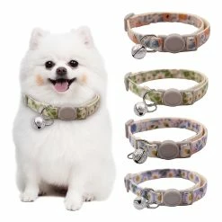 Unbranded Farfi Dog Collar Adjustable Dress Up Soft Flower Print Bell Cat Collar Dog Supplies 6 Unbranded Farfi Dog Collar Adjustable Dress Up Soft Flower Print Bell Cat Collar Dog Supplies -nourriture pour chien boutique 814260466 max