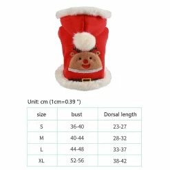 Unbranded Pet Dog Vêtements Soft Warm Hoodie Noël Hiver Vestes Chaudes Manteau Mignon 8 Unbranded Pet Dog Vêtements Soft Warm Hoodie Noël Hiver Vestes Chaudes Manteau Mignon -nourriture pour chien boutique 837672060 max