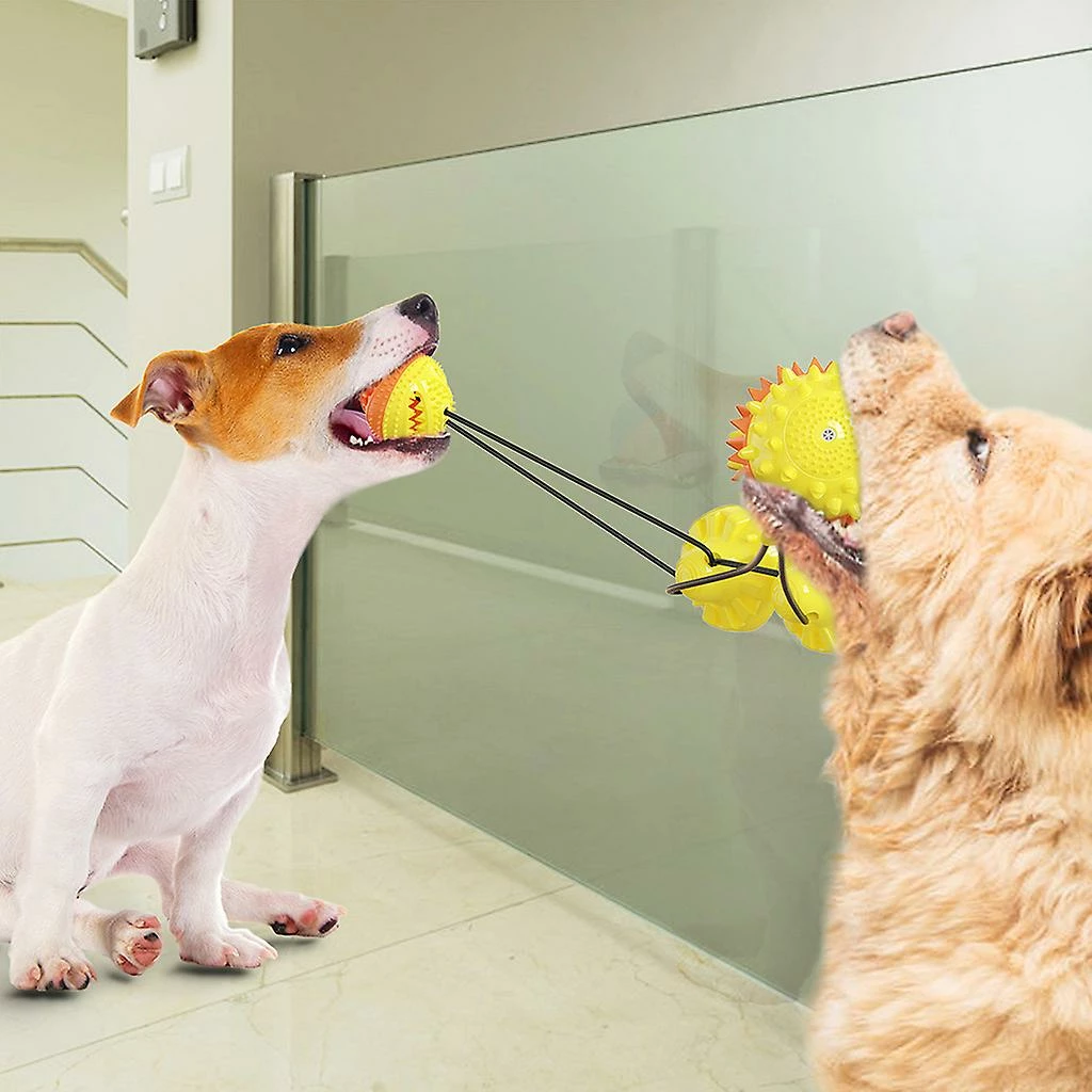 Unbranded Pet Dog Molar Toy Tug Rope Toothbrush Chewing Ball Suce Cup Detal Care Tooth Cleaning 2 Unbranded Pet Dog Molar Toy Tug Rope Toothbrush Chewing Ball Suce Cup Detal Care Tooth Cleaning – Image 2